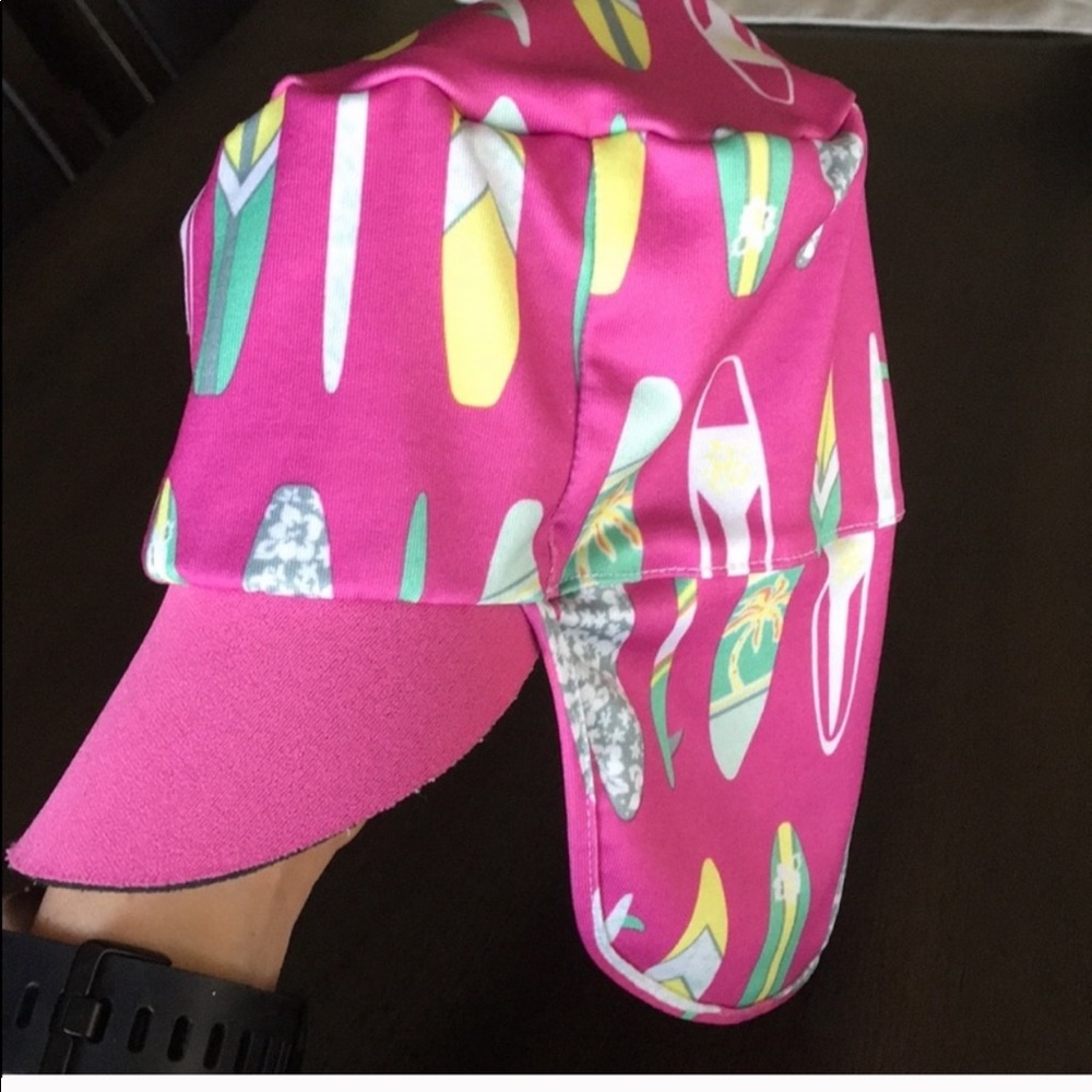 Girls Surfboard Sun Hat - Picture 2 of 6